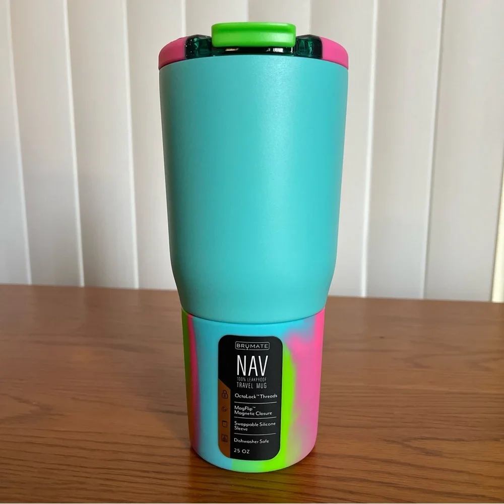 Brumate Nav 25oz Neon Swirl - Picture 2 of 12
